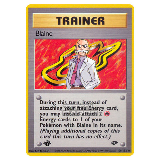 Pokemon - Gym - Gym Challenge - Blaine - 100/132