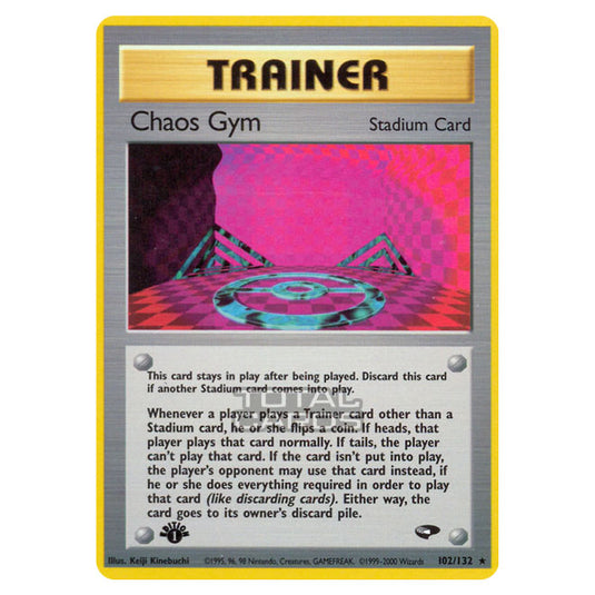 Pokemon - Gym - Gym Challenge - Chaos Gym - 102/132