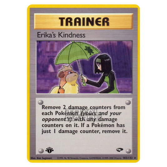 Pokemon - Gym - Gym Challenge - Erika's Kindness - 103/132