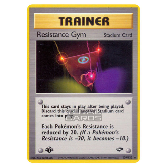 Pokemon - Gym - Gym Challenge - Resistance Gym - 109/132