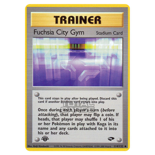 Pokemon - Gym - Gym Challenge - Fuchsia City Gym - 114/132