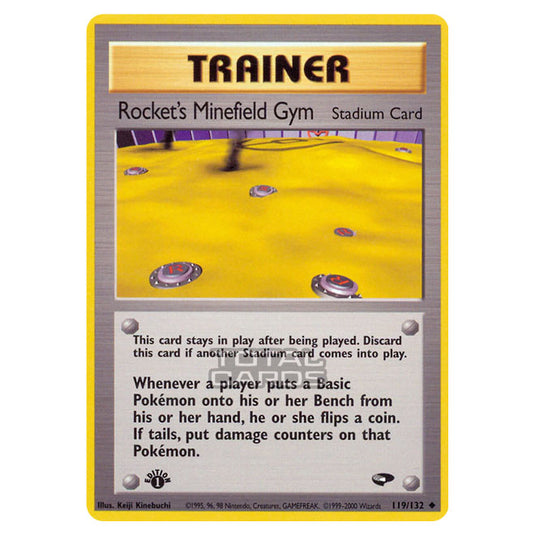 Pokemon - Gym - Gym Challenge - Rocket's Minefield Gym - 119/132
