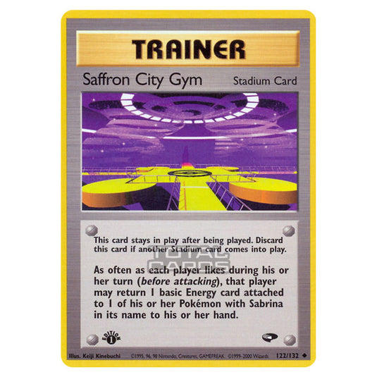 Pokemon - Gym - Gym Challenge - Saffron City Gym - 122/132