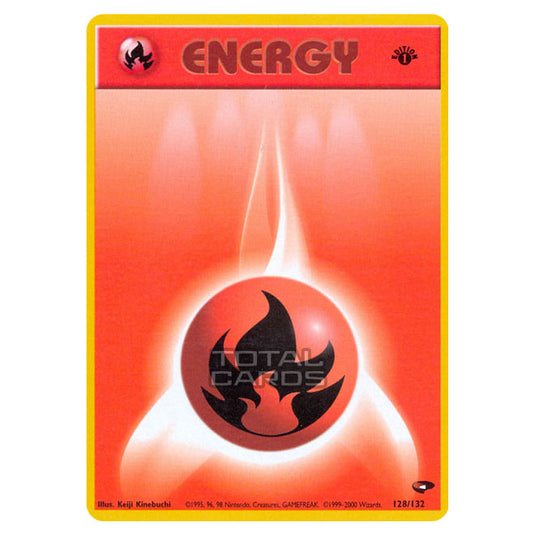 Pokemon - Gym - Gym Challenge - Fire Energy - 128/132