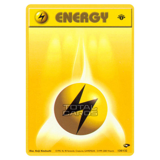 Pokemon - Gym - Gym Challenge - Lightning Energy - 130/132