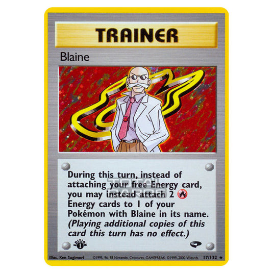 Pokemon - Gym - Gym Challenge - Blaine - 17/132