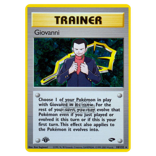 Pokemon - Gym - Gym Challenge - Giovanni - 18/132