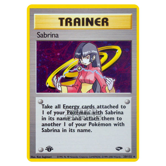 Pokemon - Gym - Gym Challenge - Sabrina - 20/132