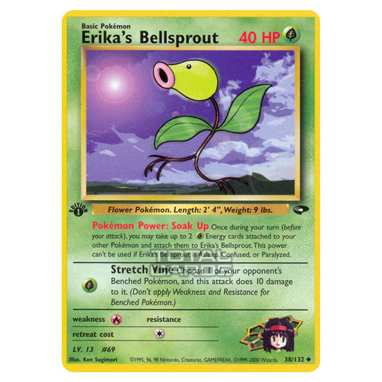 Pokemon - Gym - Gym Challenge - Erika's Bellsprout - 38/132