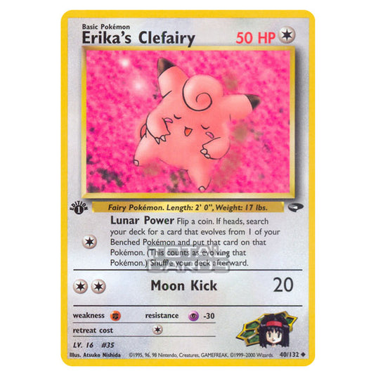 Pokemon - Gym - Gym Challenge - Erika's Clefairy - 40/132