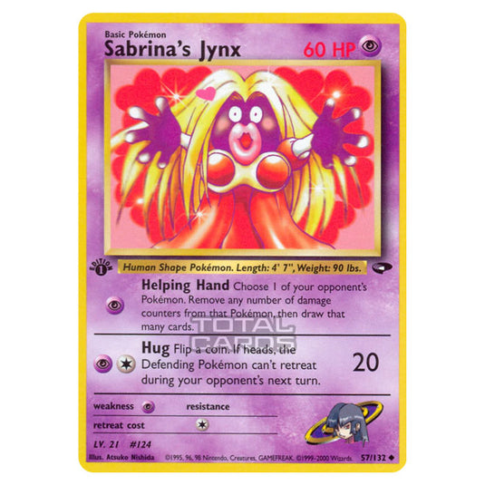 Pokemon - Gym - Gym Challenge - Sabrina's Jynx - 57/132