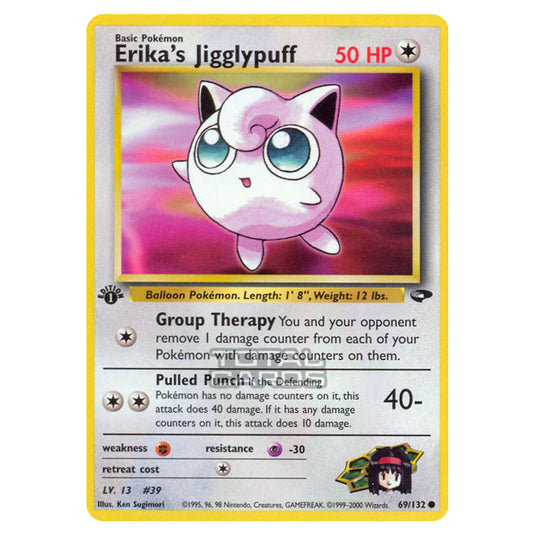 Pokemon - Gym - Gym Challenge - Erika's Jigglypuff - 69/132