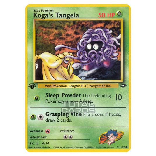 Pokemon - Gym - Gym Challenge - Koga's Tangela - 81/132