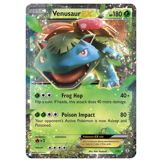 Pokemon - XY - Generations - Venusaur-EX - 1/115