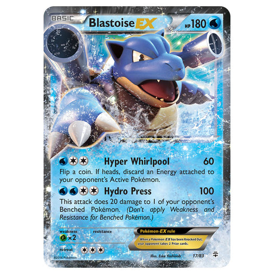 Pokemon - XY - Generations - Blastoise-EX - 17/115