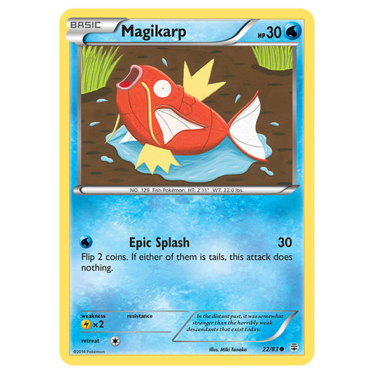 Pokemon - XY - Generations - Magikarp - 22/115