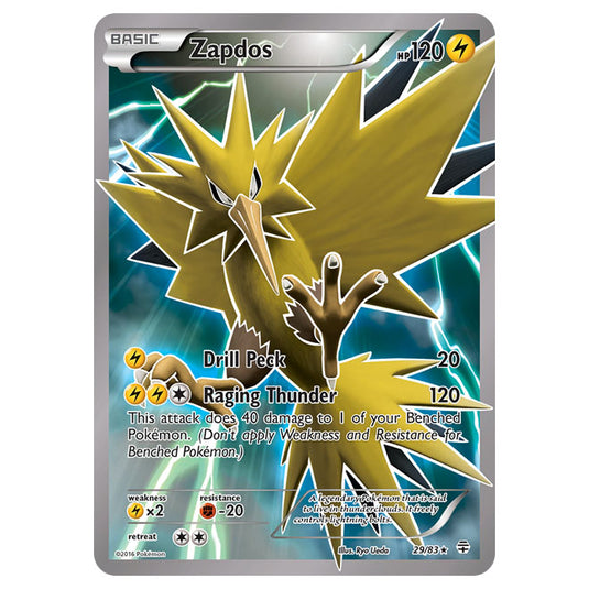 Pokemon - XY - Generations - Zapdos - 29/115