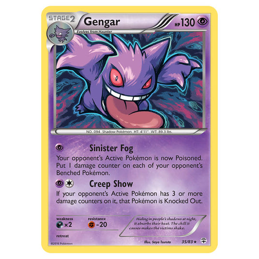 Pokemon - XY - Generations - Gengar - 35/115