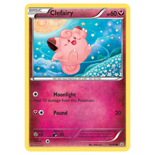 Pokemon - XY - Generations - Clefairy - 50/115