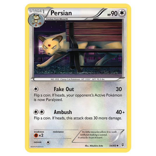 Pokemon - XY - Generations - Persian - 54/115