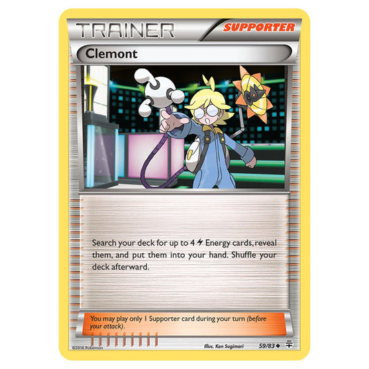 Pokemon - XY - Generations - Clemont - 59/115