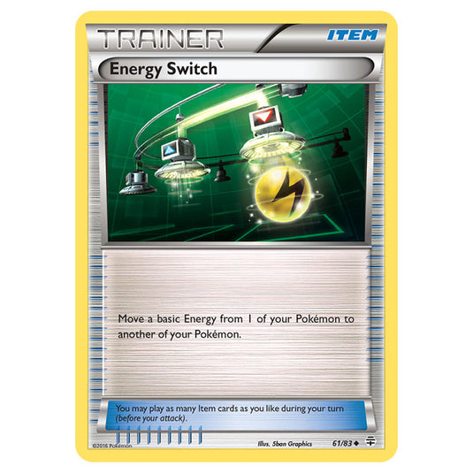 Pokemon - XY - Generations - Energy Switch - 61/115