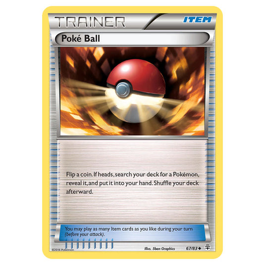 Pokemon - XY - Generations - Poké Ball - 67/115