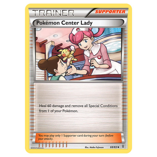 Pokemon - XY - Generations - Pokémon Center Lady - 68/115