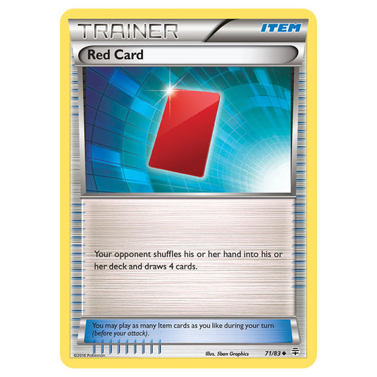 Pokemon - XY - Generations - Red Card - 71/115