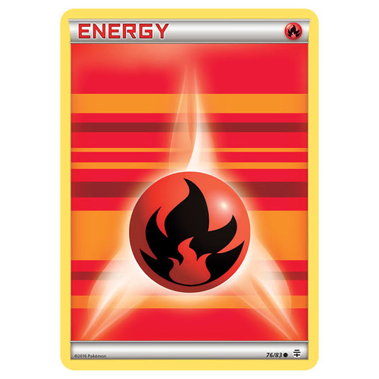 Pokemon - XY - Generations - Fire Energy - 76/115