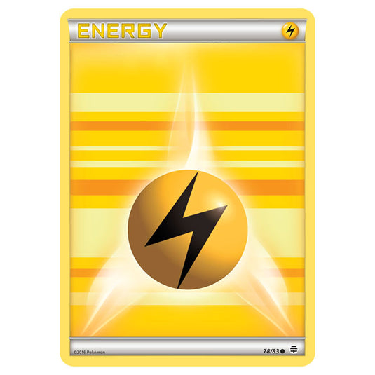 Pokemon - XY - Generations - Lightning Energy - 78/115