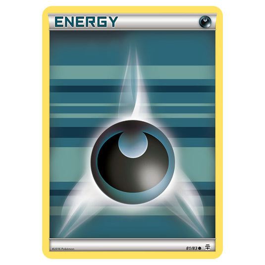 Pokemon - XY - Generations - Darkness Energy - 81/115