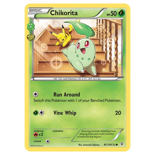 Pokemon - XY - Generations - Chikorita - RC1/115