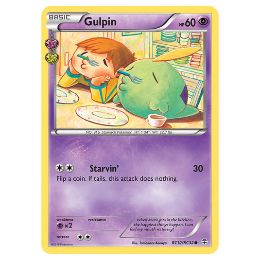 Pokemon - XY - Generations - Gulpin - RC12/115