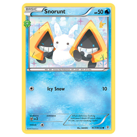 Pokemon - XY - Generations - Snorunt - RC7/115