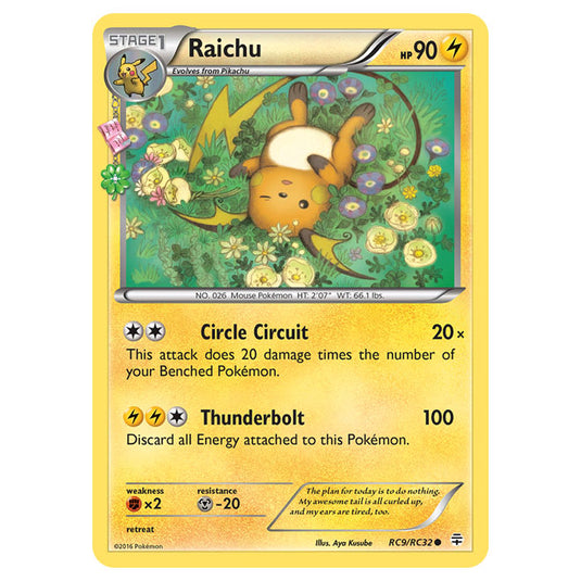 Pokemon - XY - Generations - Raichu - RC9/115