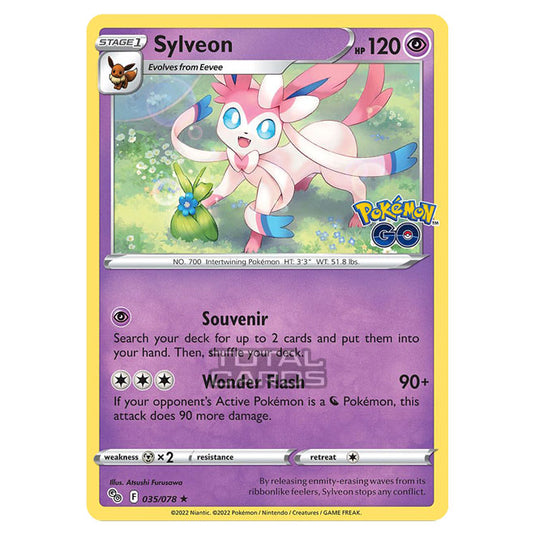 Pokemon - Sword & Shield - Pokemon Go - Sylveon - 035/78