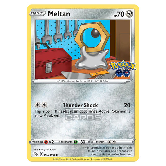 Pokemon - Sword & Shield - Pokemon Go - Meltan - 045/78