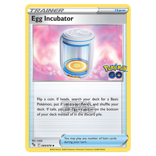 Pokemon - Sword & Shield - Pokemon Go - Egg Incubator - 066/78