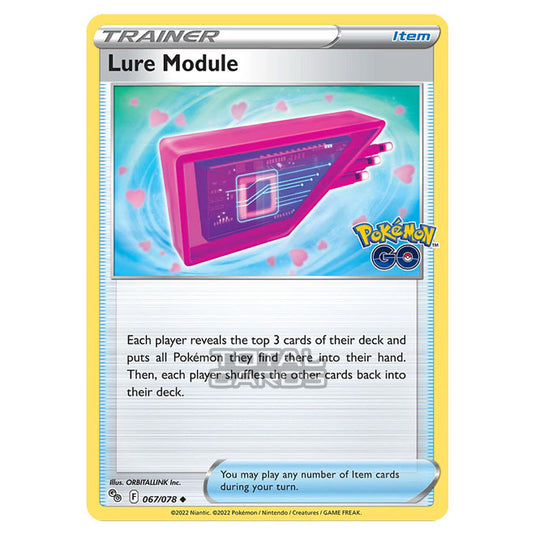 Pokemon - Sword & Shield - Pokemon Go - Lure Module - 067/78