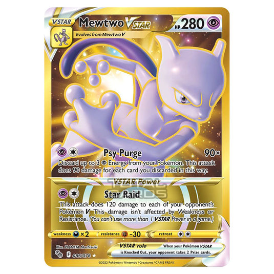 mewtwo v star pokemon go card Pokemon - Sword & Shield - Pokemon Go - Mewtwo VSTAR