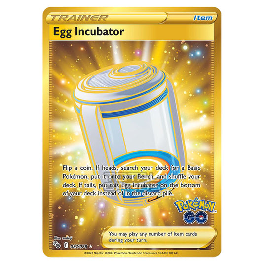 Pokemon - Sword & Shield - Pokemon Go - Egg Incubator - 087/78