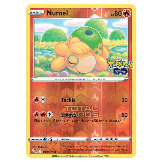 Pokemon - Sword & Shield - Pokemon Go - Numel / Ditto (Unpeeled) - 013 Pokemon - Sword & Shield - Pokemon Go - Numel / Ditto (Unpeeled) - 013