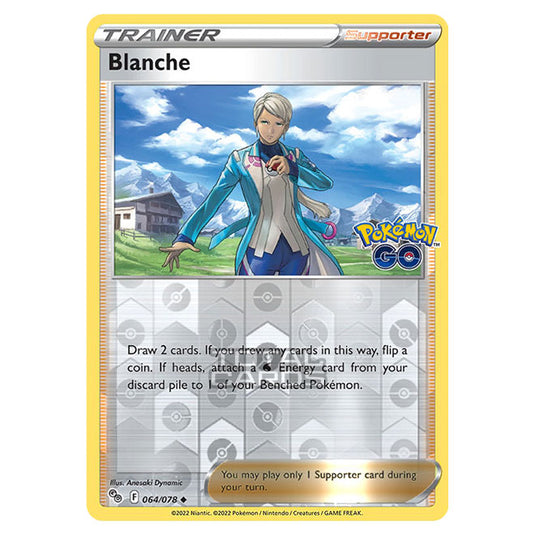 Pokemon - Sword & Shield - Pokemon Go - Blanche - 064/78