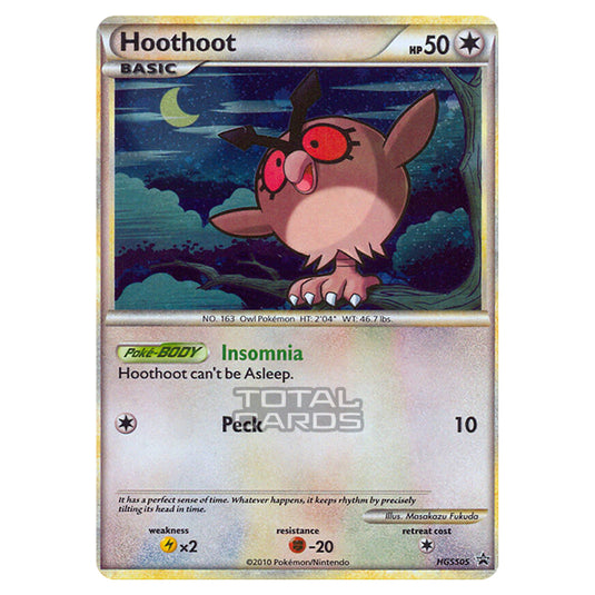Pokemon - HeartGold & SoulSilver - HGSS Black Star Promos - Hoothoot - HGSS05