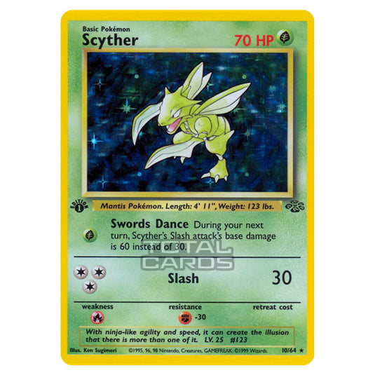Pokemon - Jungle - Scyther - 10/64