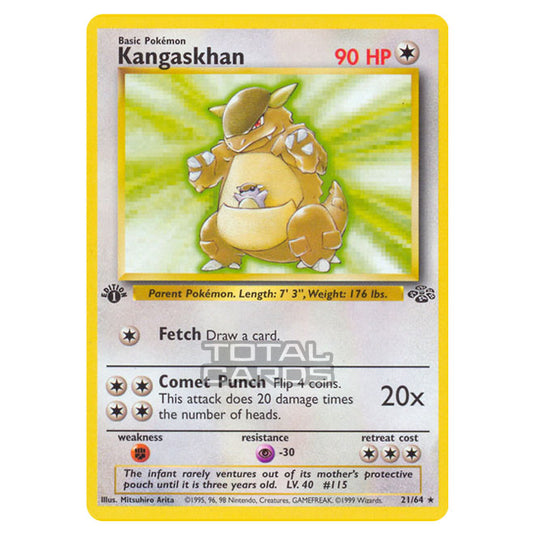 Pokemon - Jungle - Kangaskhan - 21/64