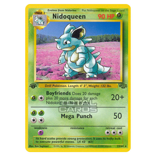 Pokemon - Jungle - Nidoqueen - 23/64