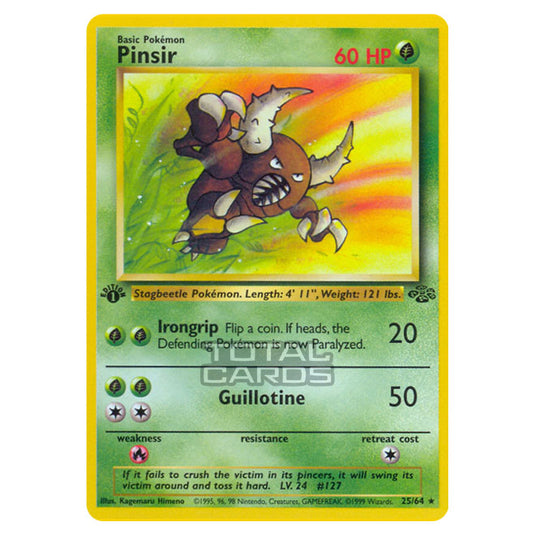 Pokemon - Jungle - Pinsir - 25/64