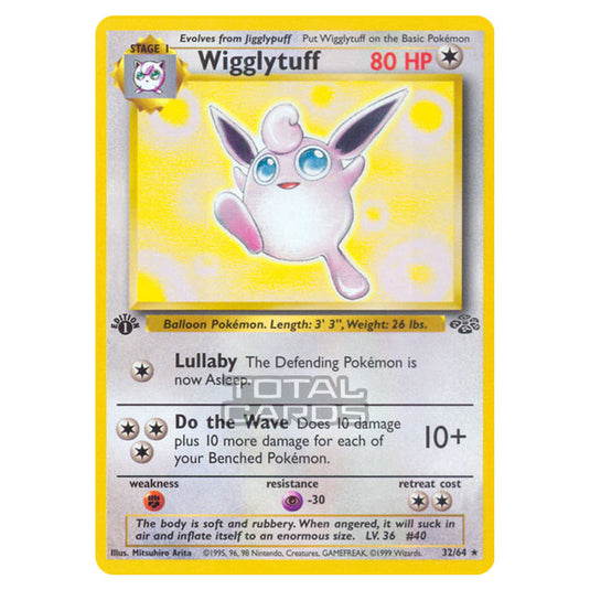 Pokemon - Jungle - Wigglytuff - 32/64